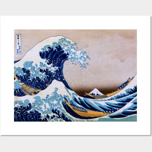 Hokusai Great Wave Off Kanagawa Posters and Art